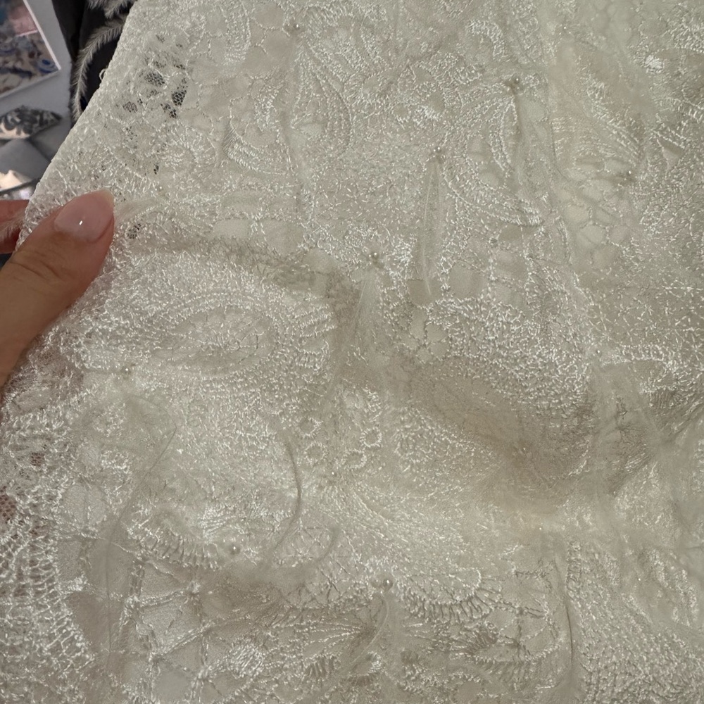 Anne Barge Twinkle in Time Little White Dress - Wedding After Party or Bache - Picture 7 of 9